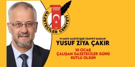 “Tüm Meslektaşlarımızın 10 Ocak Gazeteciler Günü’nü Kutluyorum”